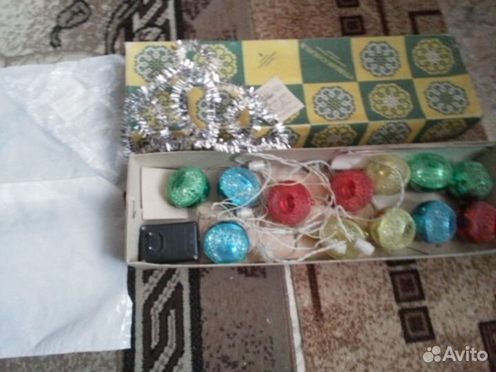 Елочные игрушки СССР