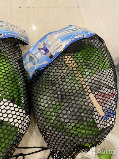 Маска и трубка для плавания детская