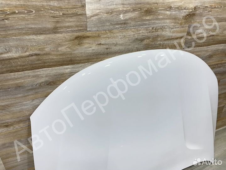 Капот (белый в цвет) Geely Atlas (2016-2022)