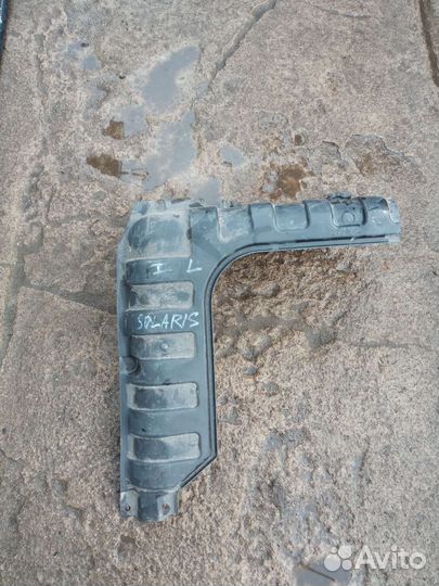 Hyundai Solaris 1 Kia Rio 3 пыльник двс левый