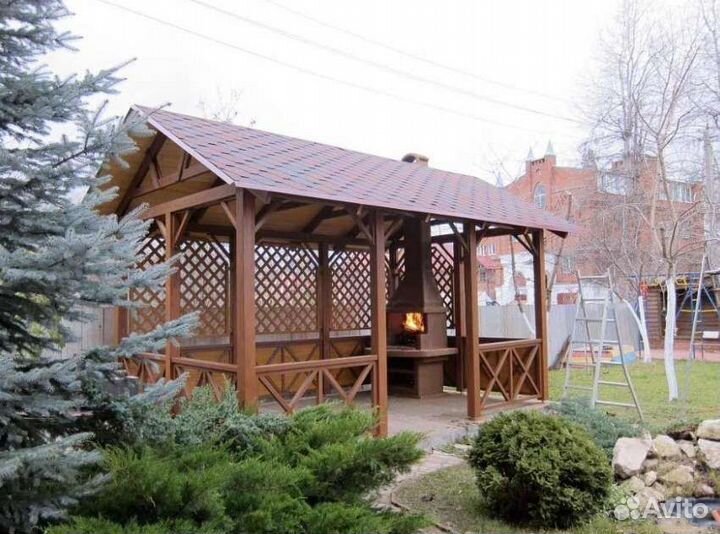 Беседка для дачи