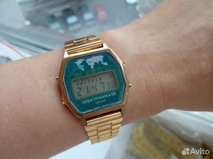 Часы электроника 55 турист