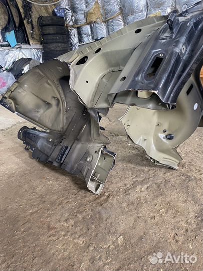 Передний левый лонжерон bmw e46 купе