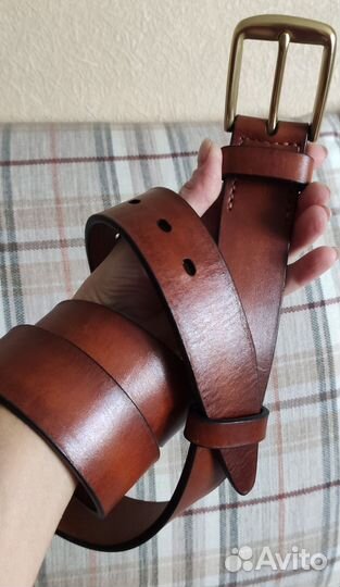 Ремень кожаный