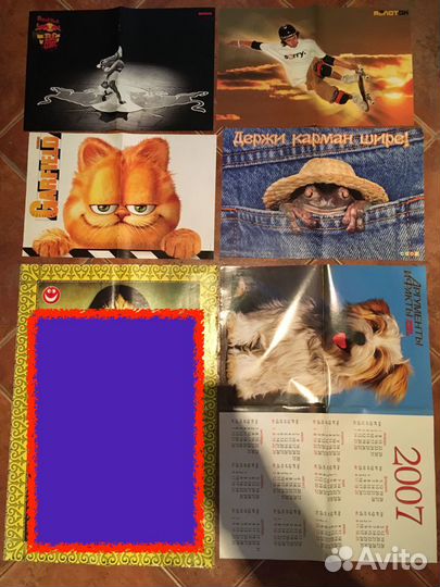 Плакаты из журналов. Мультсериалы. Знаки