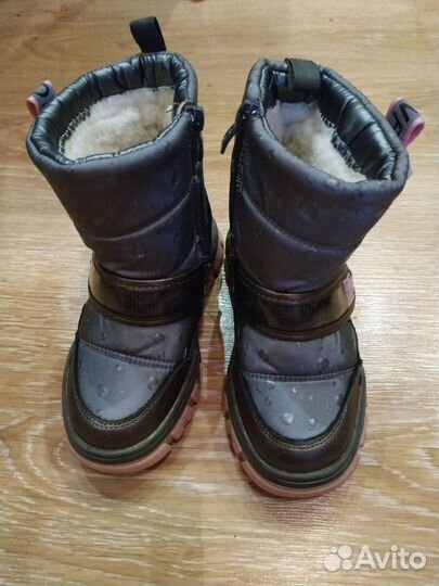 Зимние сапожки на овчине