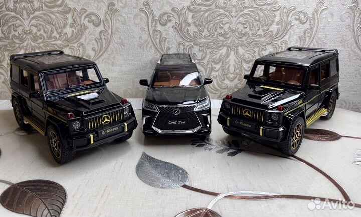Металлические Машинки Mercedes / Lexus Игрушки