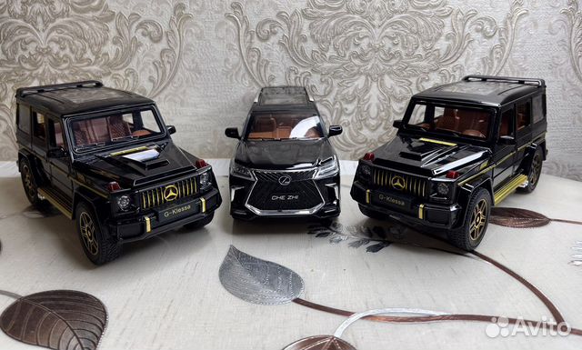 Металлические Машинки Mercedes / Lexus Игрушки