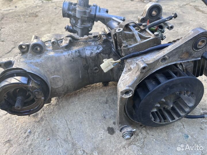 Двигатель хонда дио af 34-35