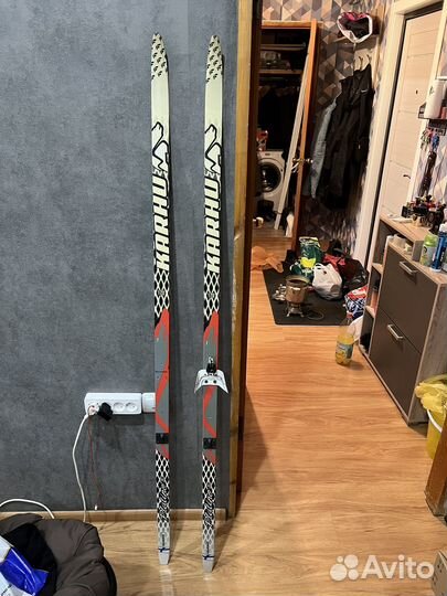 Беговые лыжи 170 см пластиковые