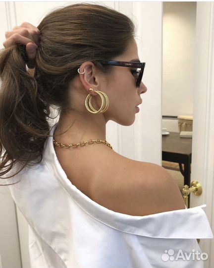 Серьги кольца 12storeez