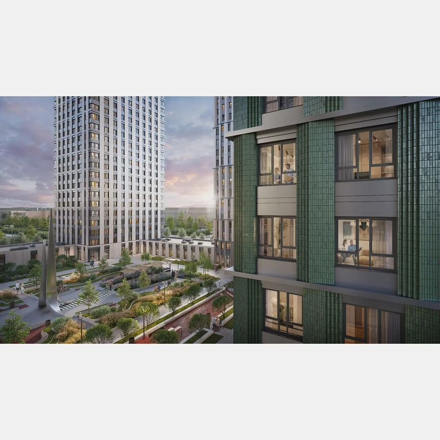 3-к. квартира, 61 м², 27/32 эт.