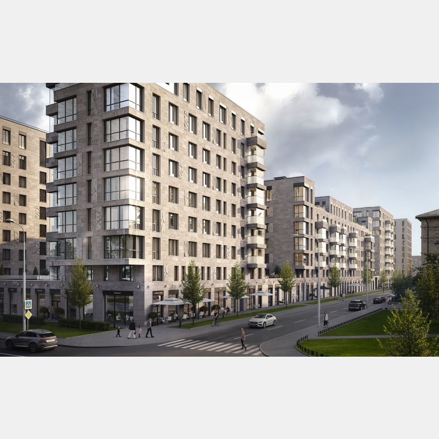 1-к. квартира, 46,6 м², 9/9 эт.