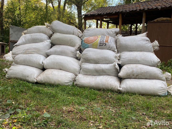 Конский навоз (перегной ) в мешках