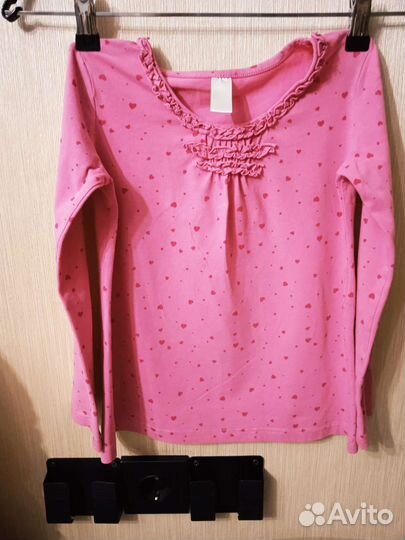 Джинсовая юбочка и кофточка с дл. рук. 5-6 лет