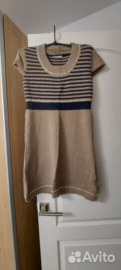 Платье вязаное