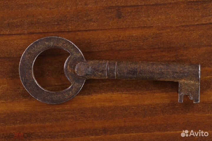 Старинный Ключ от Шкафа железо 6 см до 1917 года