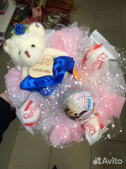 Букеты из мягких игрушек