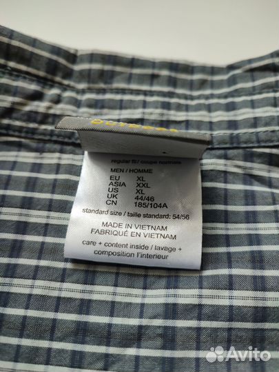 Jack wolfskin рубашка XL