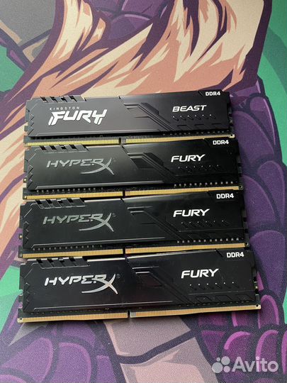 Kingston HyperX ddr4 x4 32gb 3200MHz
