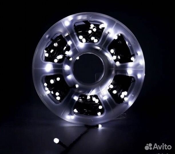 Гирлянда уличная 50 метров катушка