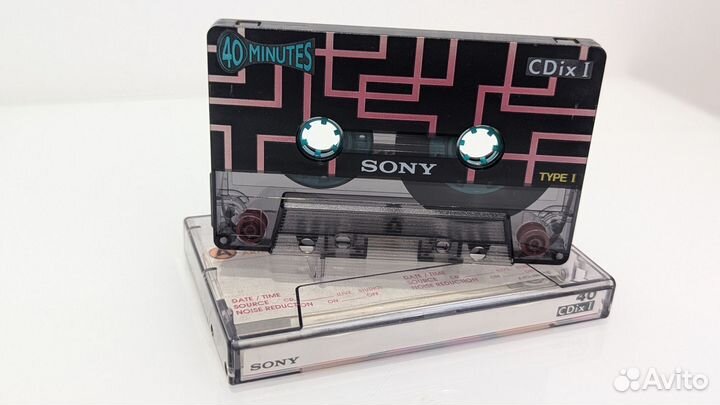 Кассеты Axia, sony, tdk, maxell, denon, 1 и 2 type