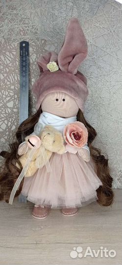 Интерьерная кукла ручной работы