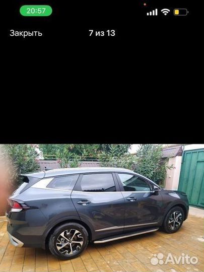 Пороги на kia sportage 5