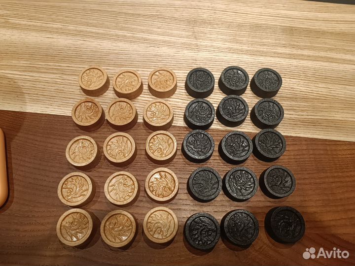 Фишки для нард дракон бук