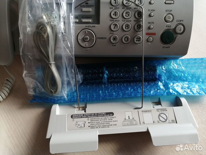 Телефон/факс Panasonic