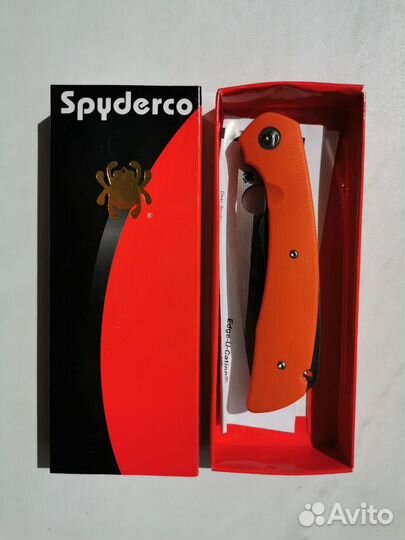 Нож spyderco subvert