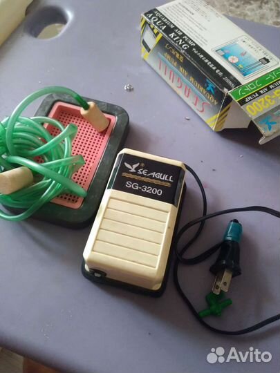 Компрессор воздушный для аквариума