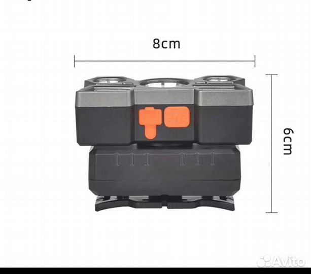 Налобный фонарь аккумуляторный