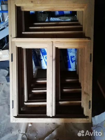 Деревянные окна новые