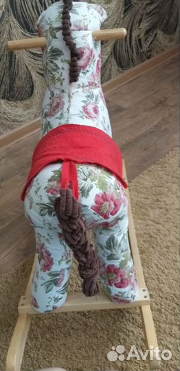 Детская лошадка качалка