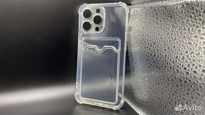 Чехол на iPhone 13 Pro с кармашком