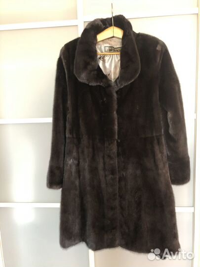 Норковая шуба 44-46 D.Papanikolaou