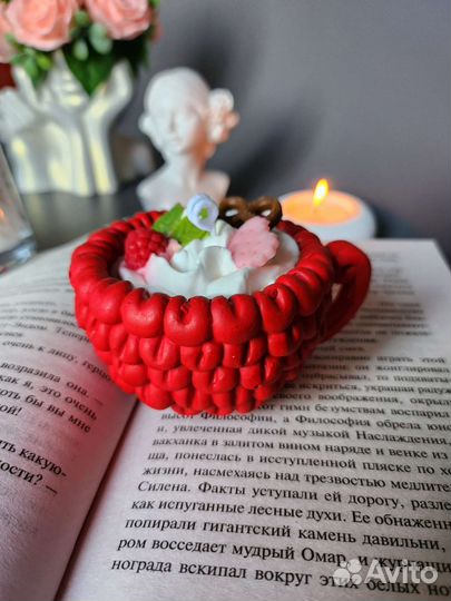 Ароматическая свеча из соевого воска