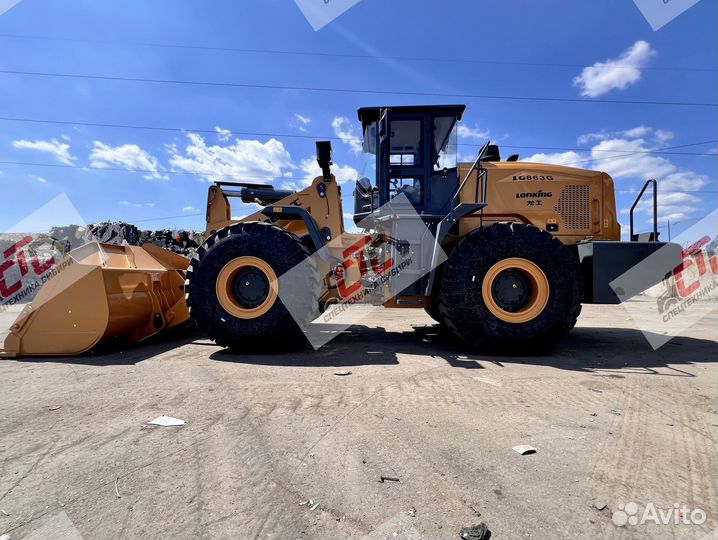 Фронтальный погрузчик Lonking LG863G, 2024