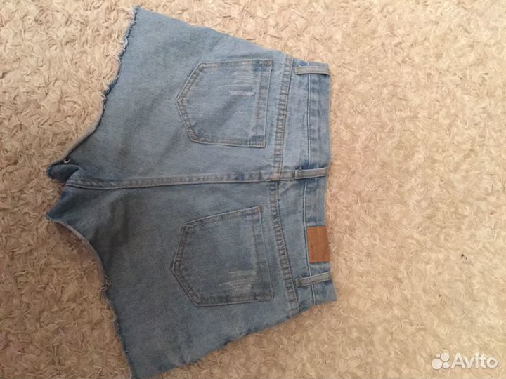 Шорты джинцовые