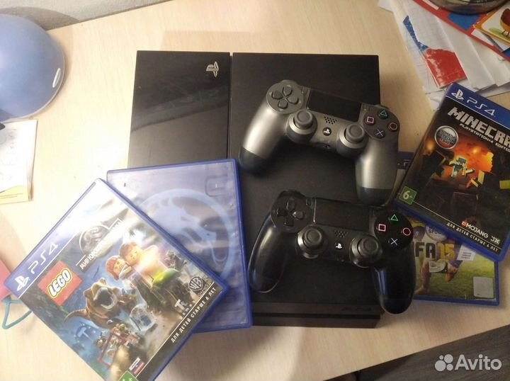 Sony playstation 4 PS4 fat с играми