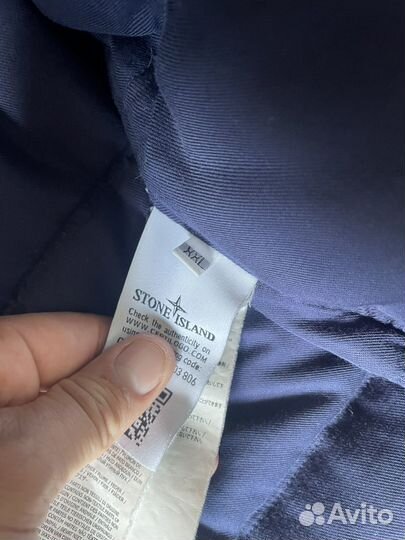 Зимняя stone island micro reps down parka