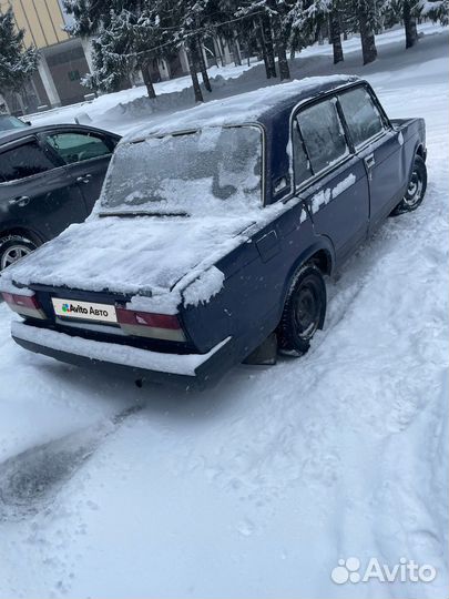 ВАЗ 2107 1.5 МТ, 2004, 155 000 км