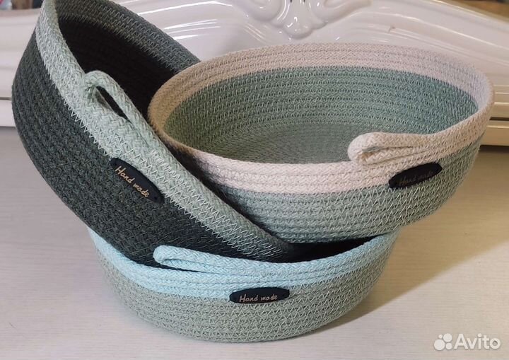 Корзинка для хранения ручной работы