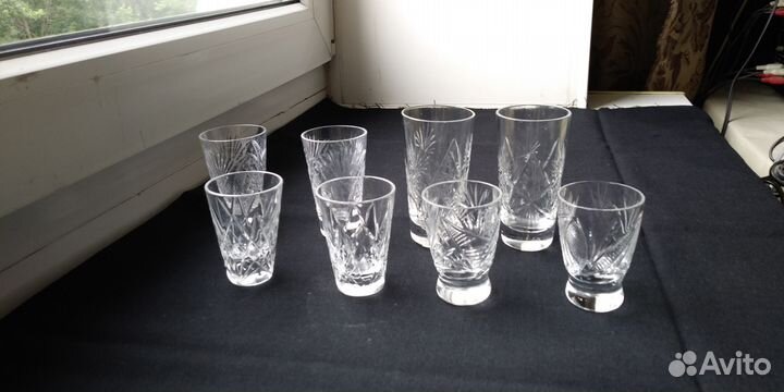 Стопки хрусталь СССР