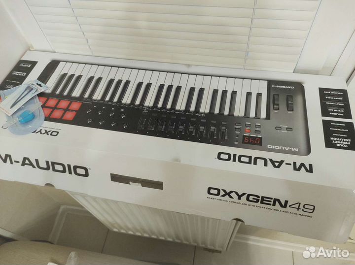 Миди клавиатура m audio