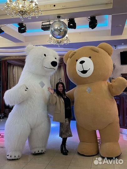 Поздравление от мишки