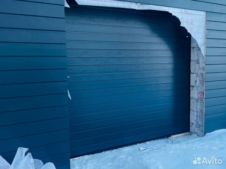 Секционные гаражные подъемные ворота