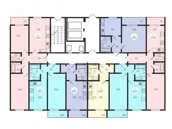 Квартира-студия, 24,6 м², 5/20 эт.