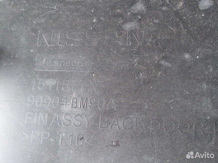 Qashqai J11 2014 Обивка двери багажника